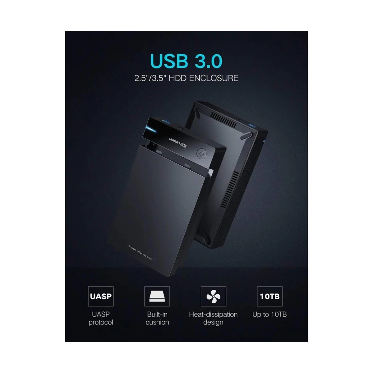 Ugreen 50422 HDD and SSD Case Price in Bangladesh