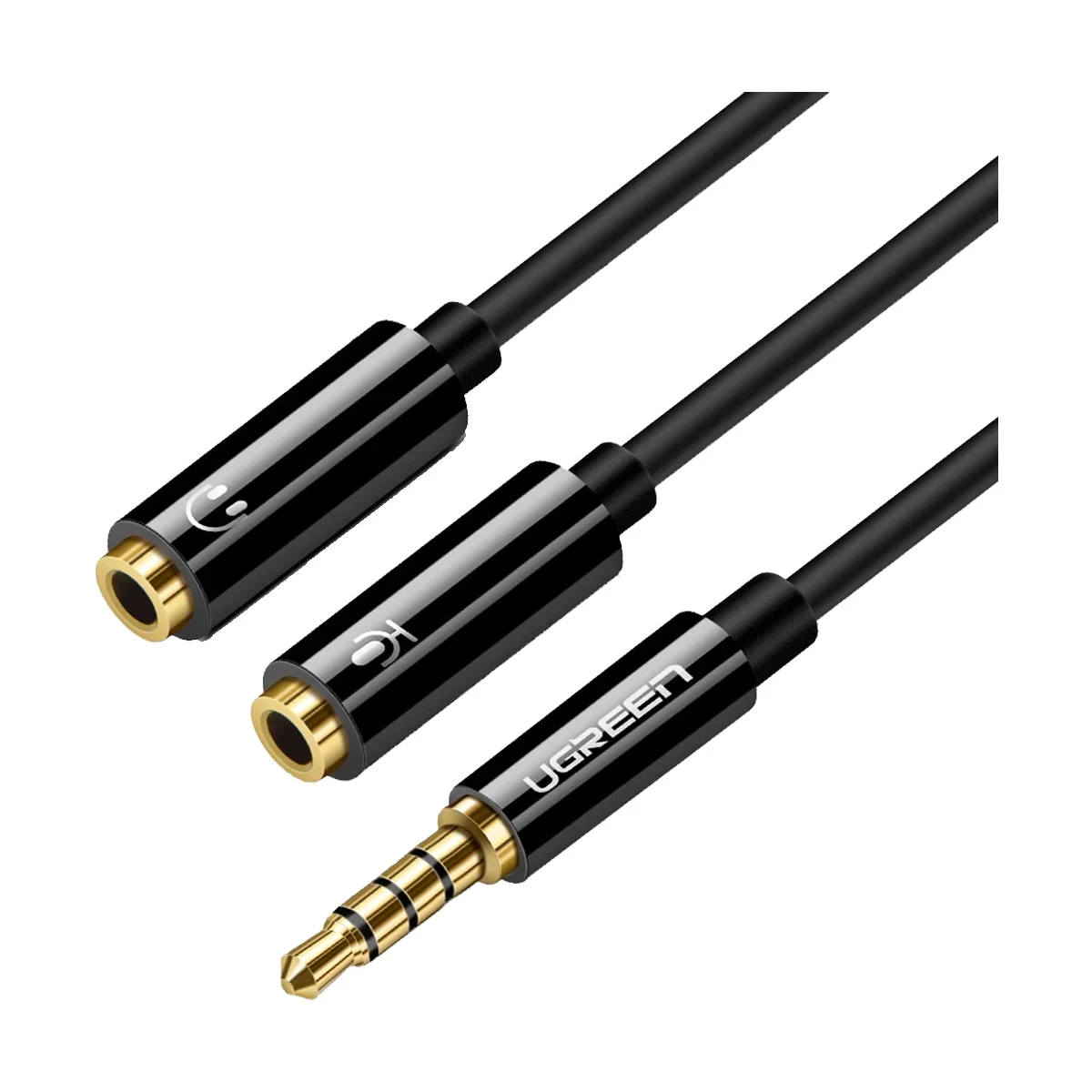 Ugreen AV141 3.5mm Male to Dual Female Audio Converter