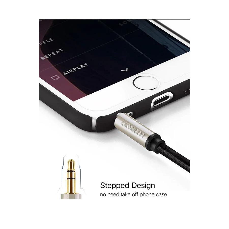 Ugreen AV125 3.5mm Male to Audio Cable specifications
