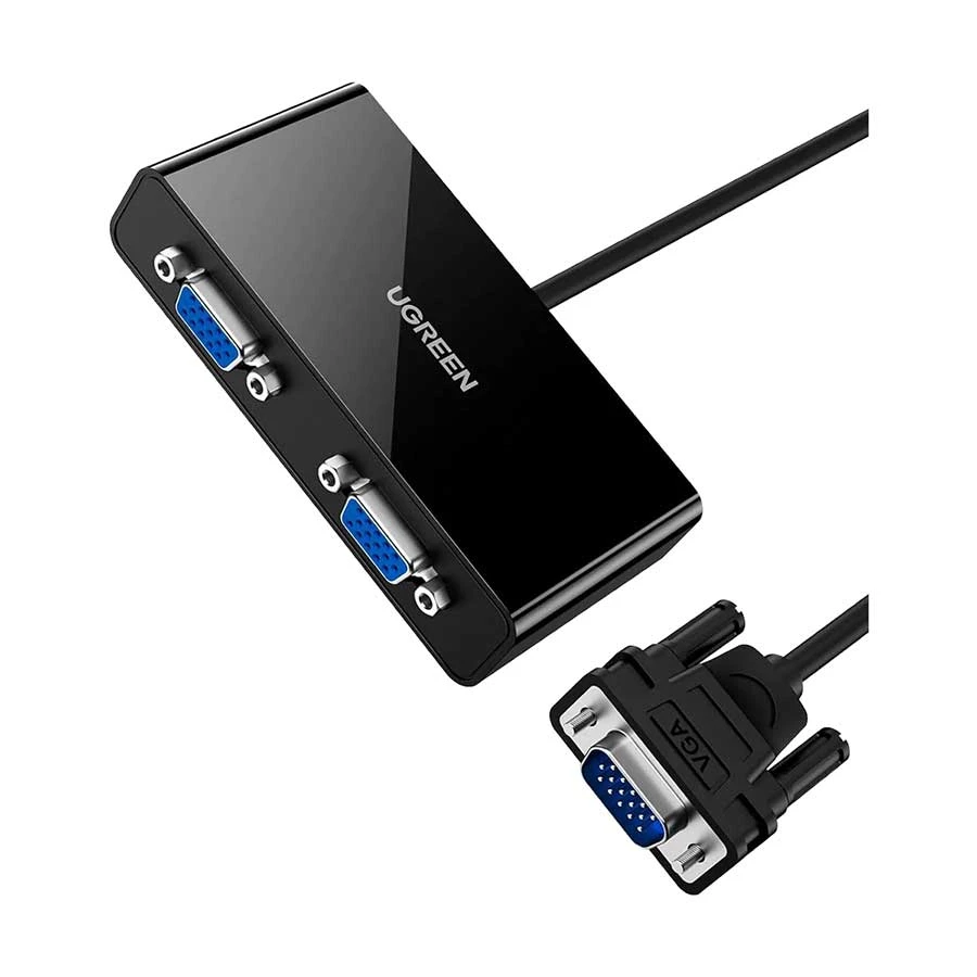 Ugreen 40254 VGA Male to Dual Female Cable / Converter / HUB