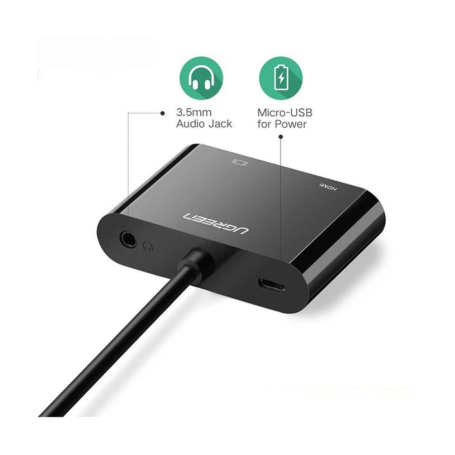 Ugreen 40744 HDMI Male to & VGA Female HDMI Converter specifications