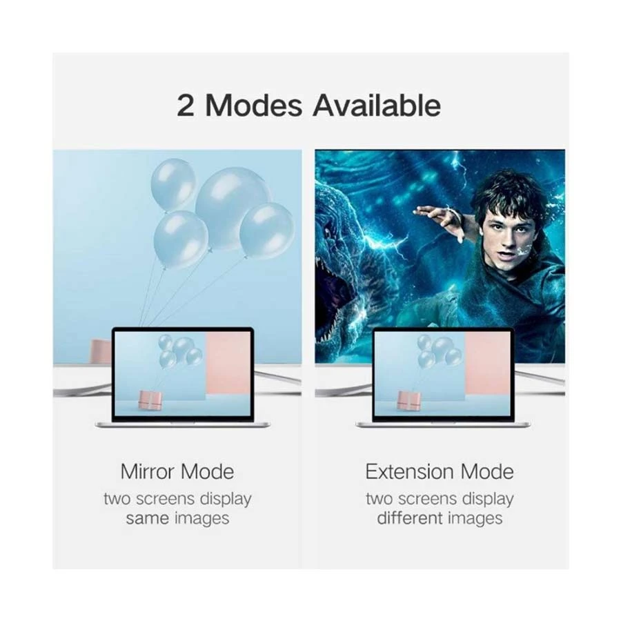 Ugreen 50505 Type-C to HDMI, VGA, USB 3.0 & Type-C Type-C Converter