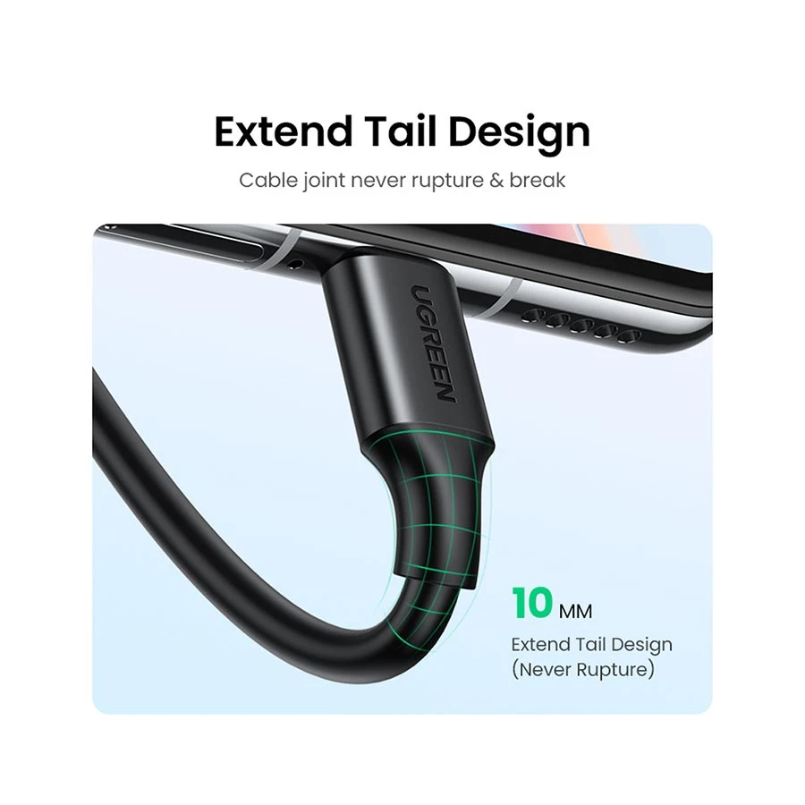 UGREEN Ugreen 60117 USB Male to Type-C USB Cable specifications