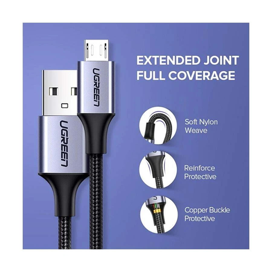 Ugreen 60147 USB Male to Micro USB Cable in BD