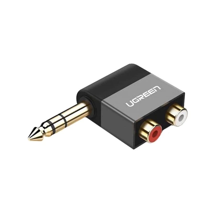 Ugreen 40846 6.35mm Male to 2 RCA Female Audio Converter
