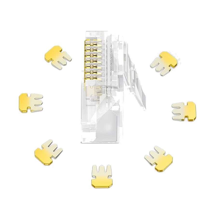 Ugreen 50961 Cat-6 Transparent RJ45 Connector Connector in BD