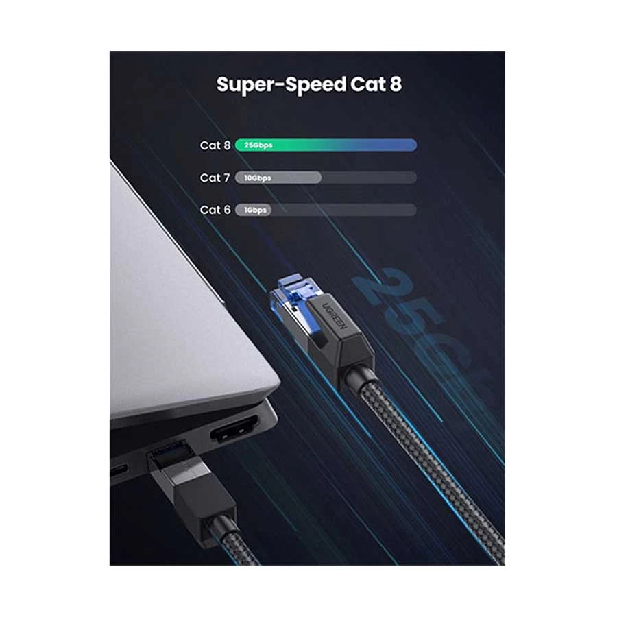 Ugreen 80433 Cat-8 Network Cable in BD