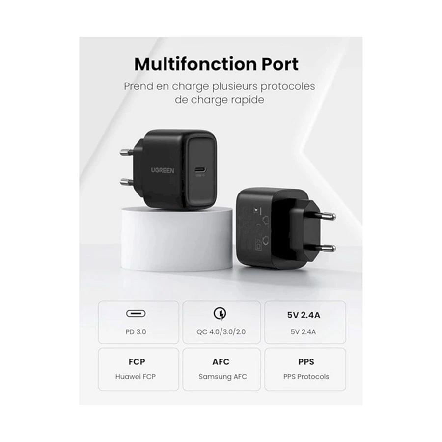 UGREEN Ugreen CD250 Wall Charger in BD