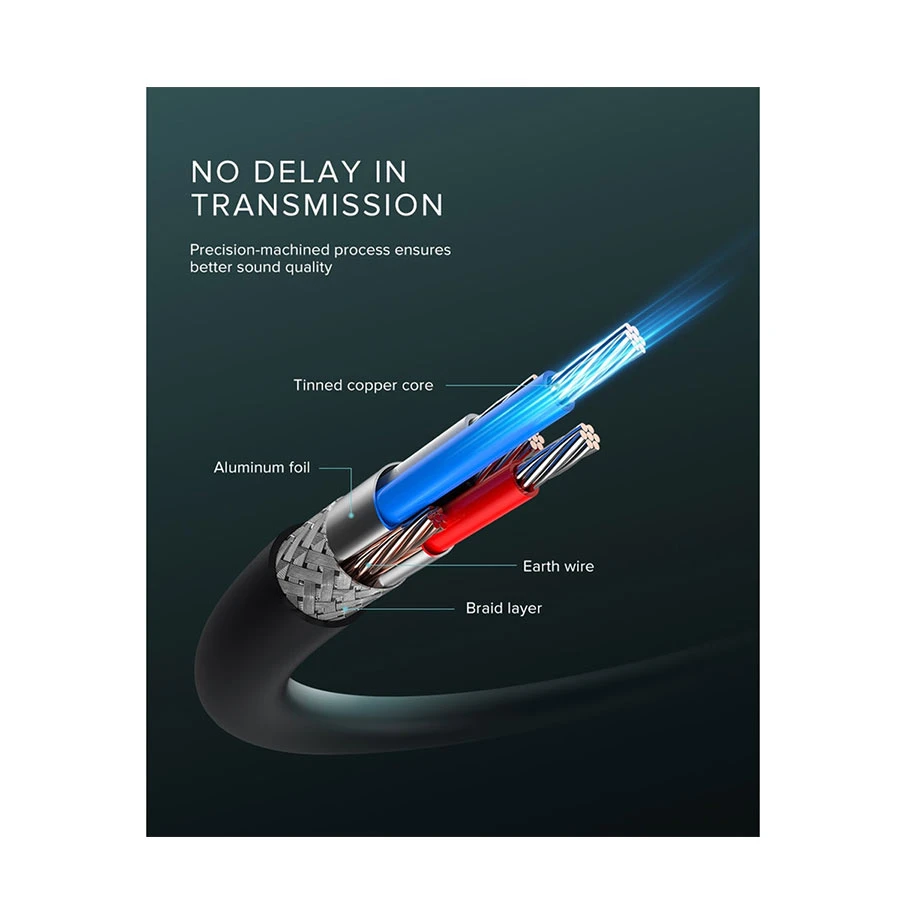 Ugreen CM129 USB Male to Tri 3.5mm Female Cable / Converter / HUB specifications