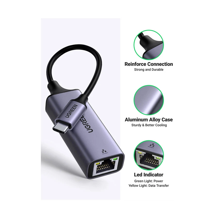 Ugreen UGREEN CM199 Type-C Converter Price in Bangladesh