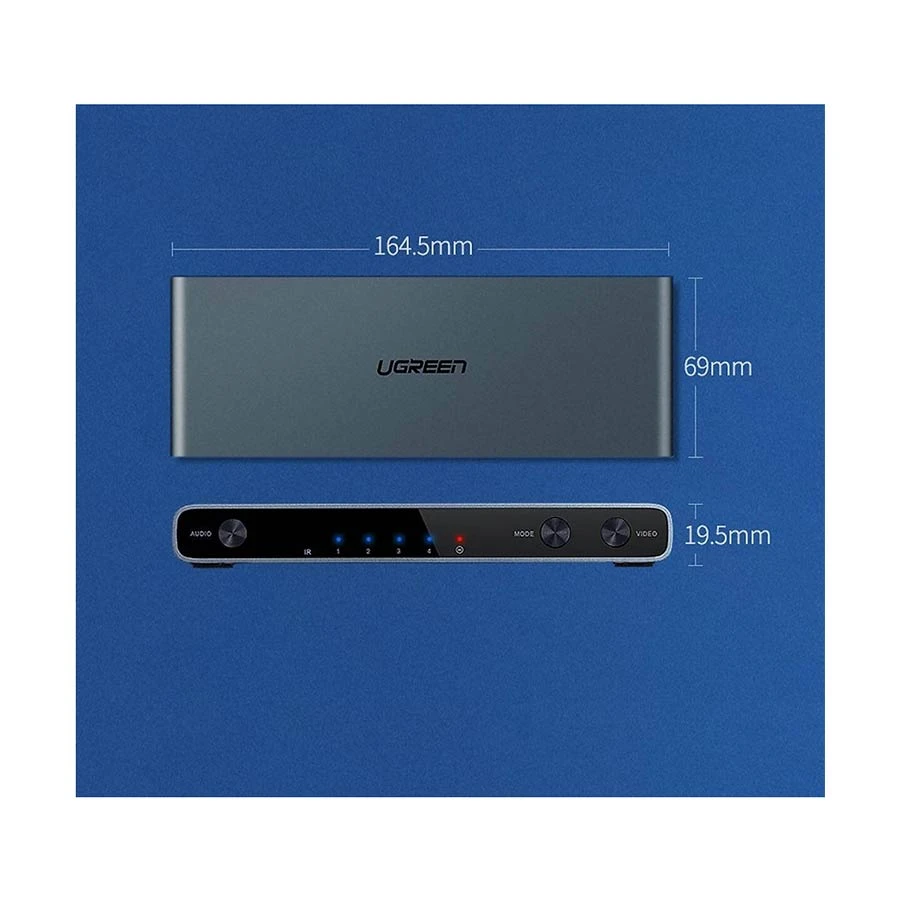 Ugreen CM201 (50745EU) HDMI Female to Female Cable / Converter / HUB