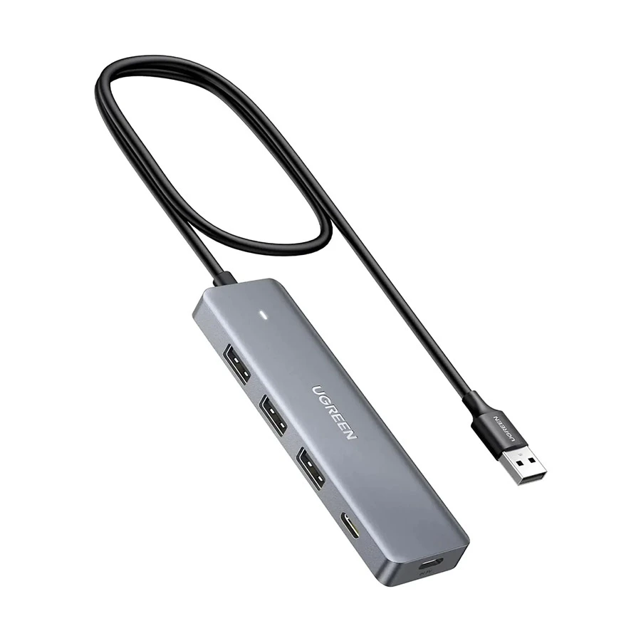 Ugreen CM219 (15920) USB Male to Quad Female Cable / Converter / HUB