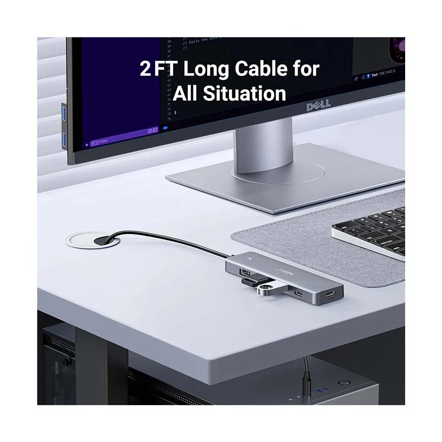 Ugreen CM219 (15920) USB Male to Quad Female Cable / Converter / HUB in BD