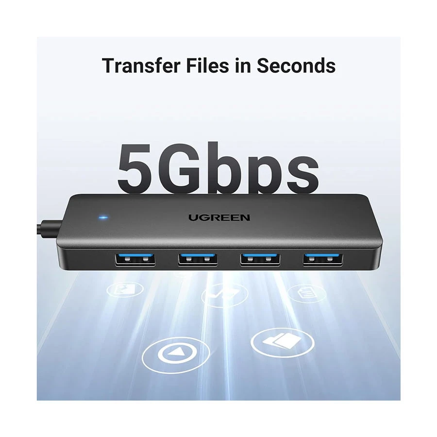 Ugreen CM219 USB Male to Quad Female Cable / Converter / HUB in BD