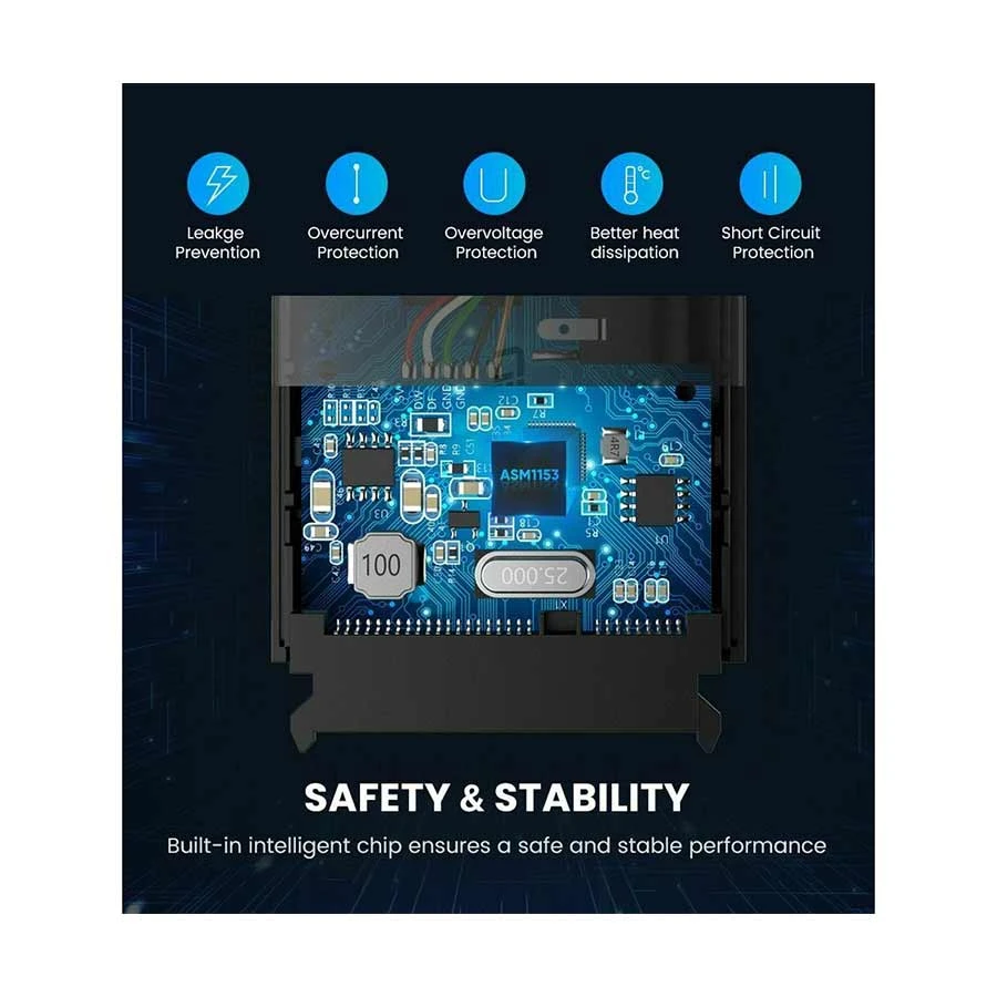 Ugreen CM257 USB Male to SATA Male USB Converter