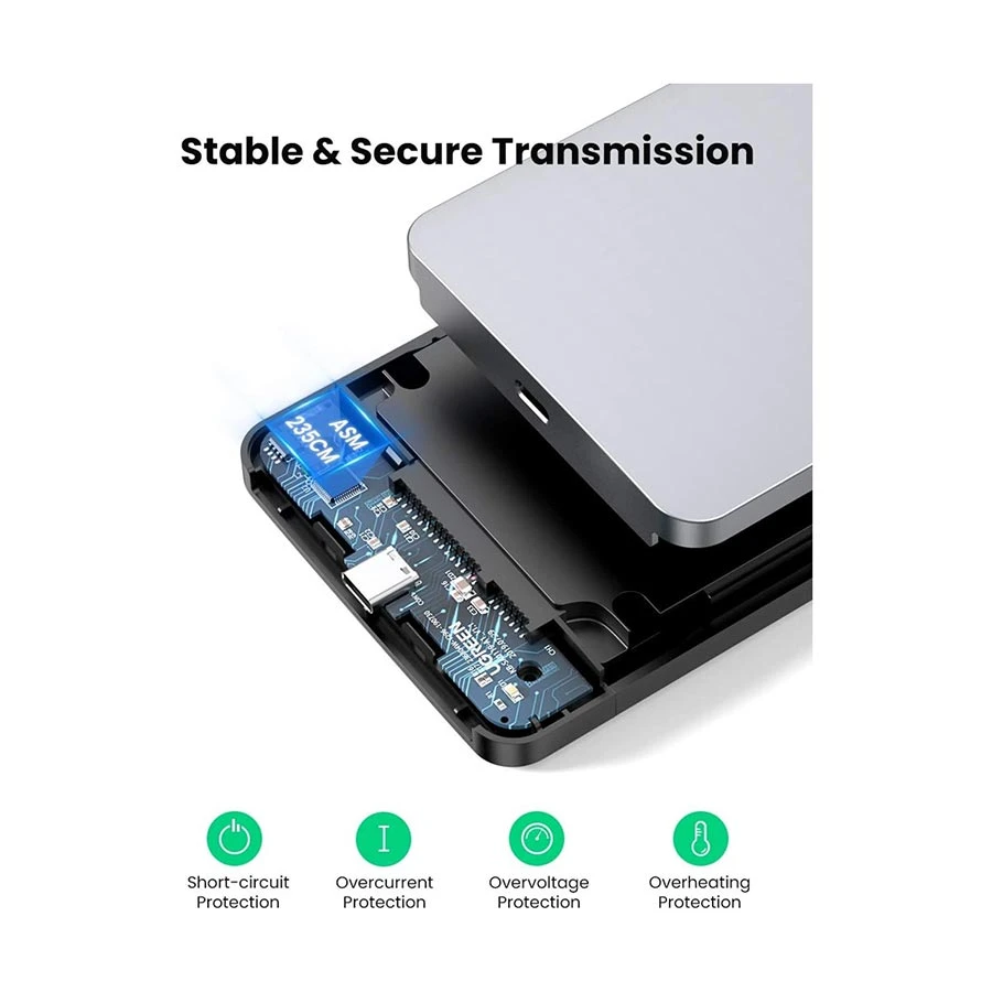 Ugreen CM300 HDD and SSD Case specifications