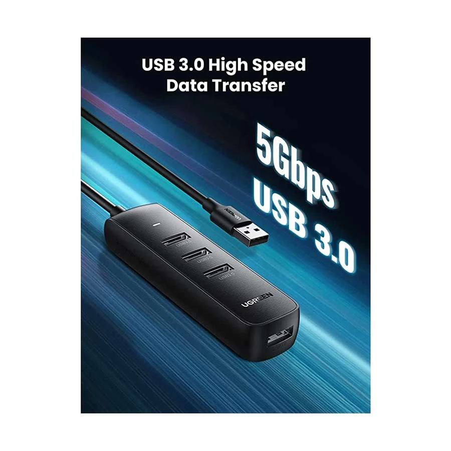 Ugreen CM416 USB Male to Quad Female Cable / Converter / HUB Price in Bangladesh