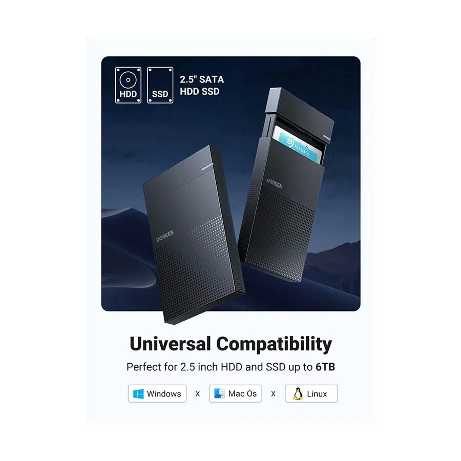 Ugreen CM471 HDD and SSD Case Price in Bangladesh