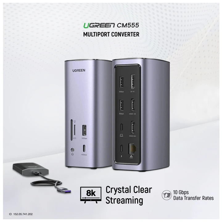 Ugreen CM555 Cable / Converter / HUB features