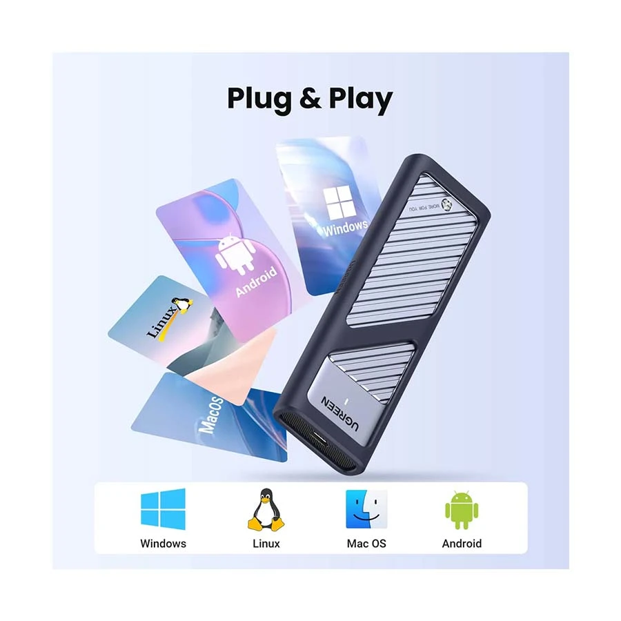 Ugreen CM559 HDD and SSD Case specifications