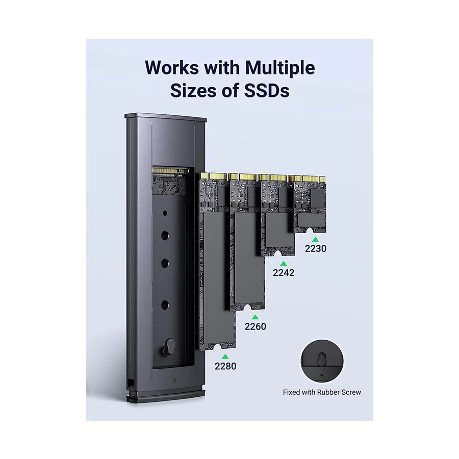 Ugreen CM578 HDD and SSD Case specifications