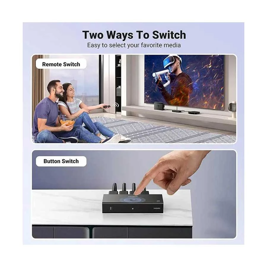 Ugreen CM598 HDMI Female to HDMI Female Cable / Converter / HUB