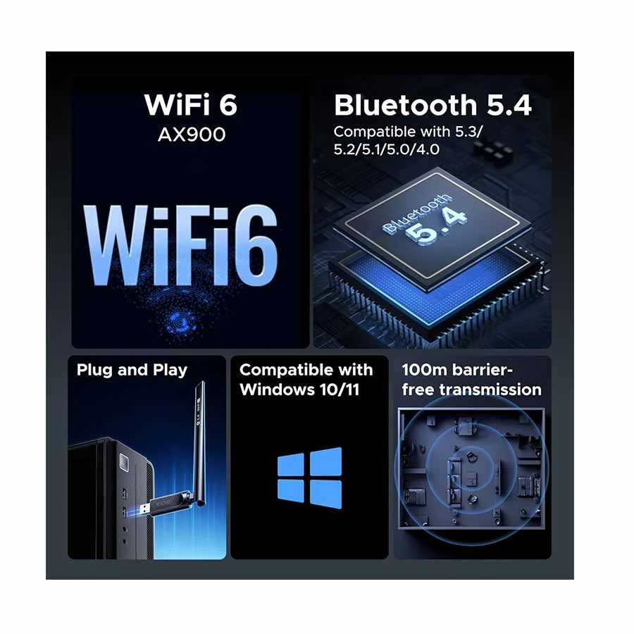 UGREEN Ugreen CM845 Wifi Adapter Price in Bangladesh
