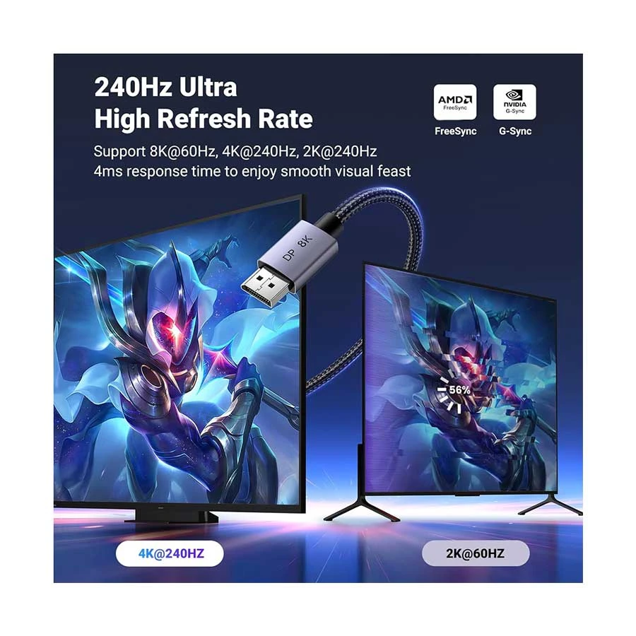 Ugreen DP120 Display Port Cable Price in Bangladesh