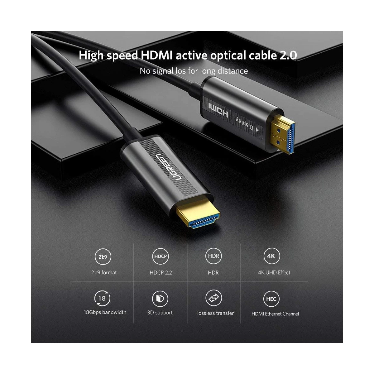 UGREEN Ugreen 50218 HDMI Male to All Brands Price in Bangladesh
