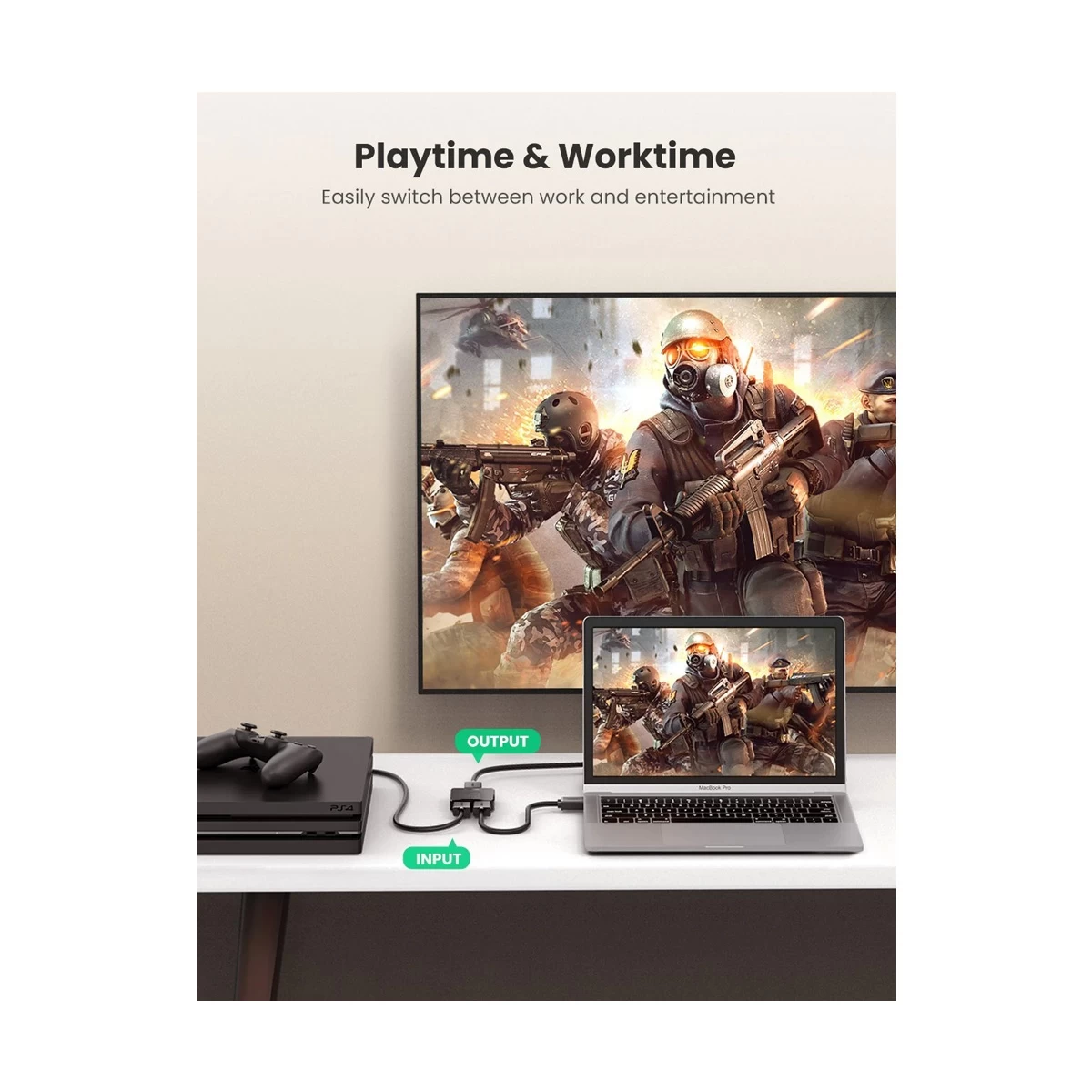 Ugreen CM217 HDMI Female to HDMI Converter in BD