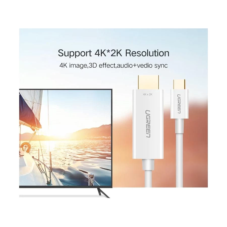 UGREEN Ugreen MM121 USB Type-C Male to HDMI Cable / Converter / HUB in BD