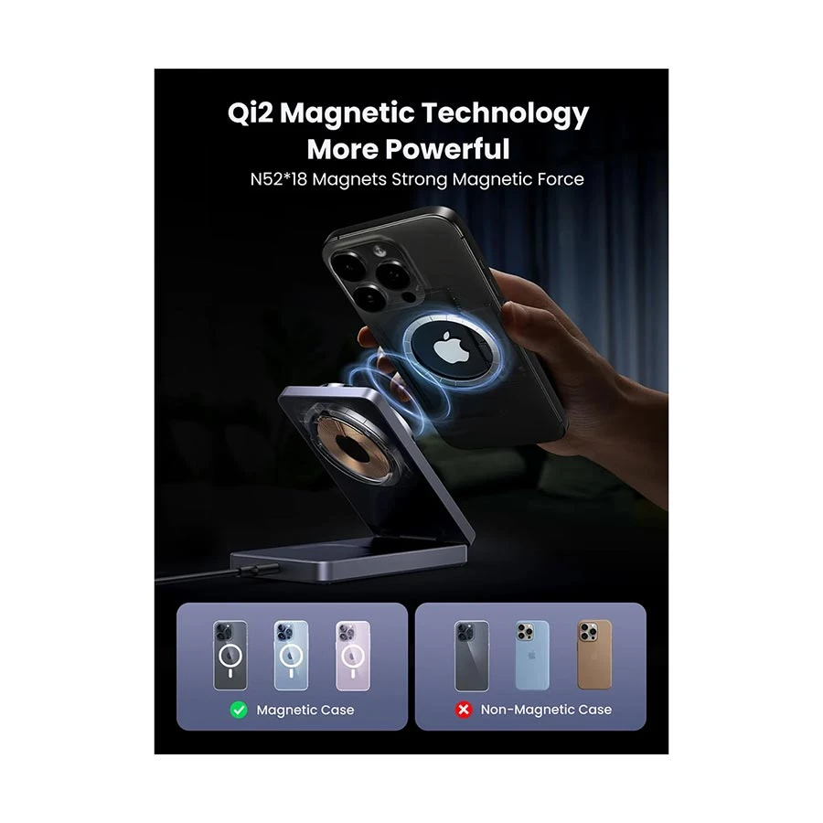 Ugreen MagFlow W706 Wireless Charger Price in BD