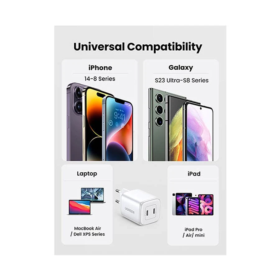 Ugreen Nexode CD294 Wall Charger Price in BD