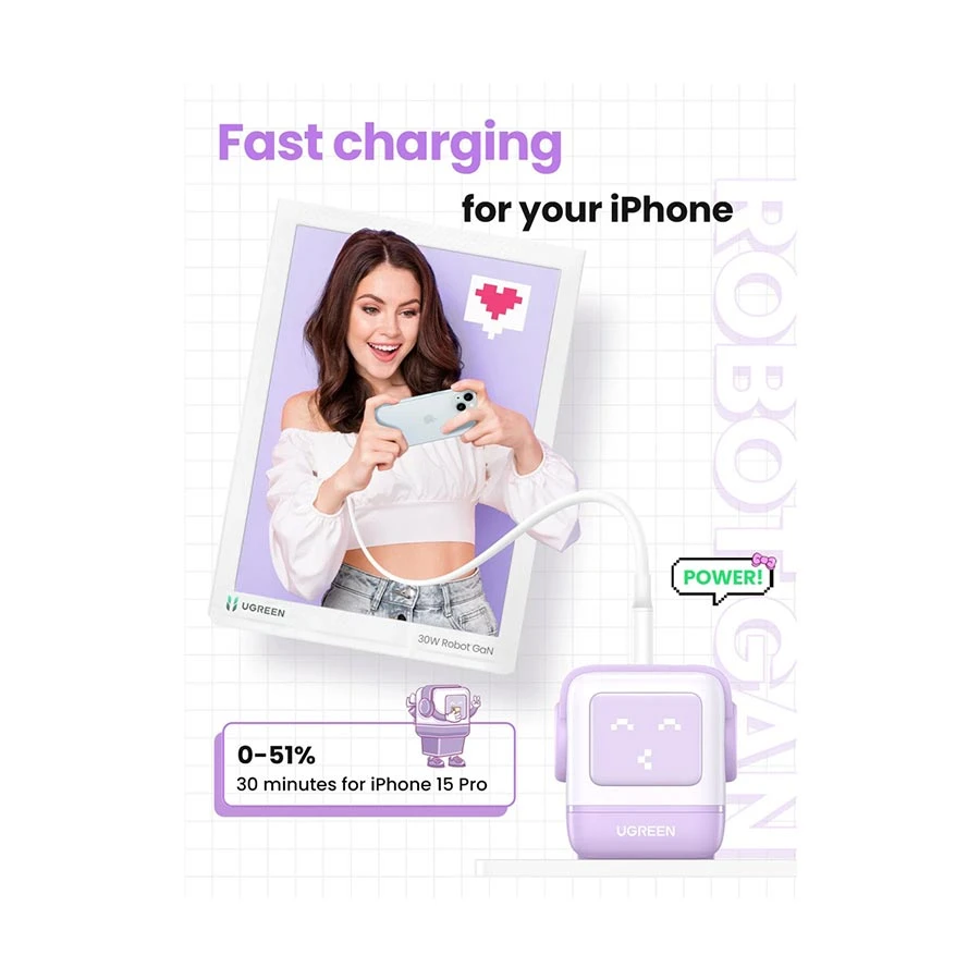 Ugreen Nexode RG CD361 Wall Charger in BD