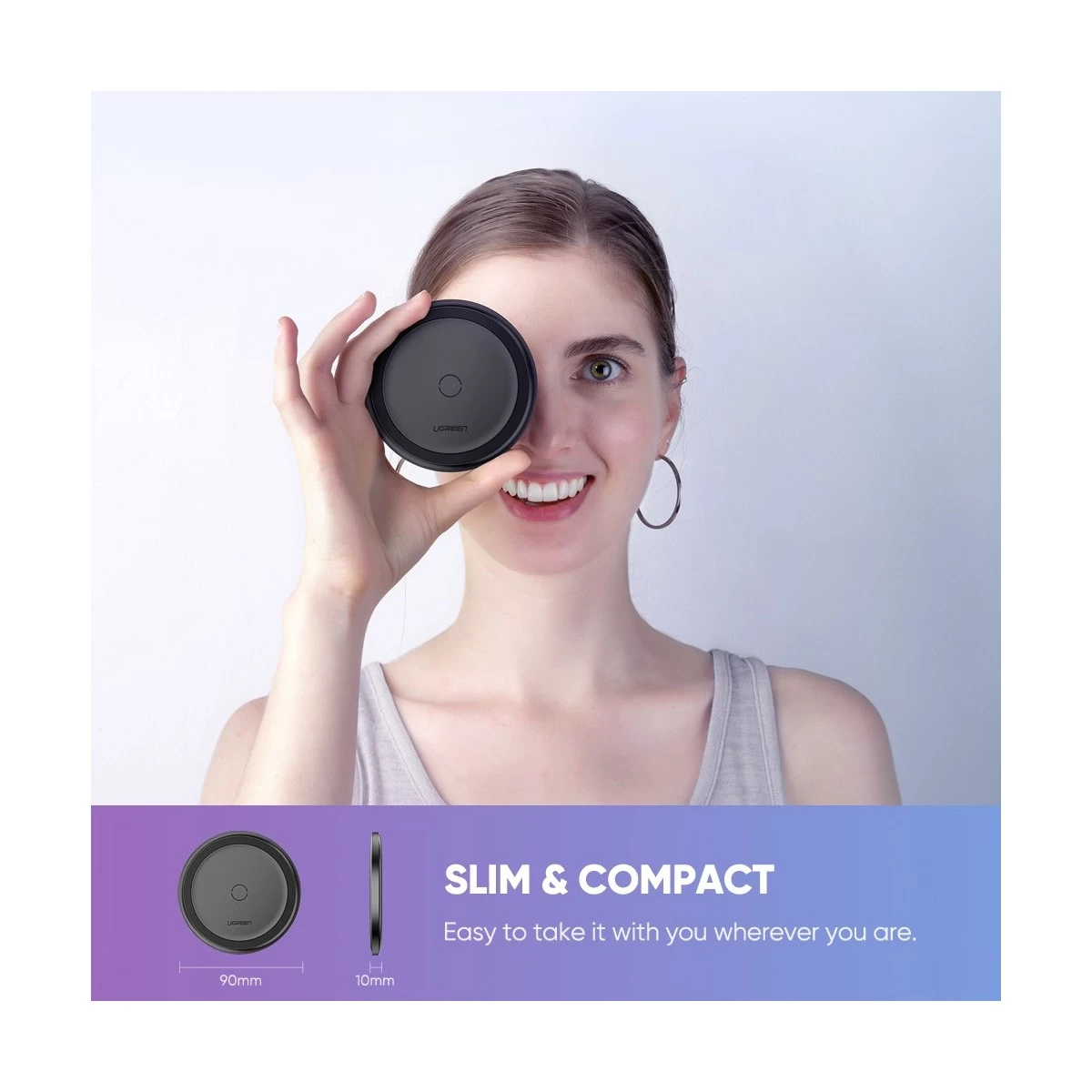 Ugreen 60470 QI Wireless Charger Best Price