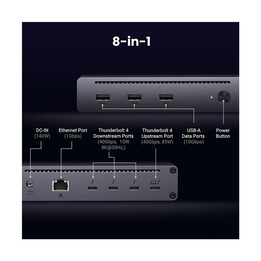Ugreen Revodok Max 208 U708 Cable / Converter / HUB Price in Bangladesh