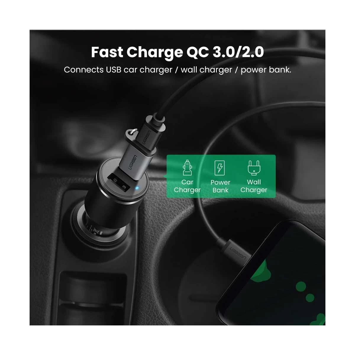 Ugreen US276 Type-C Female to USB Male Type-C Converter specifications