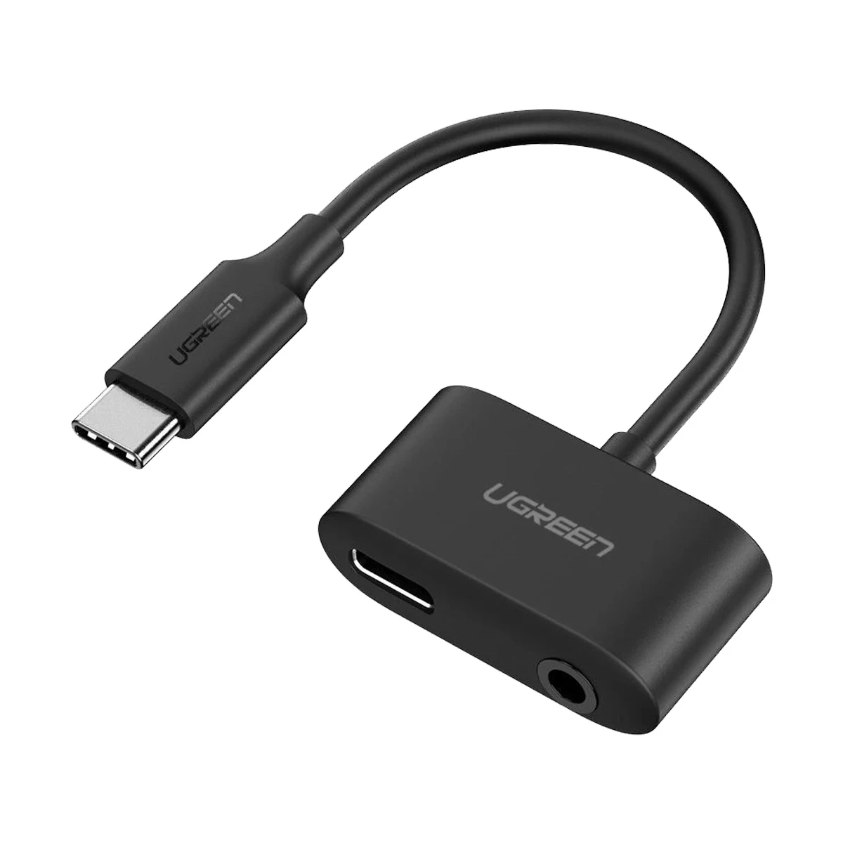Ugreen CM193 Type-C Male to 3.5mm Audio + Female Type-C Converter