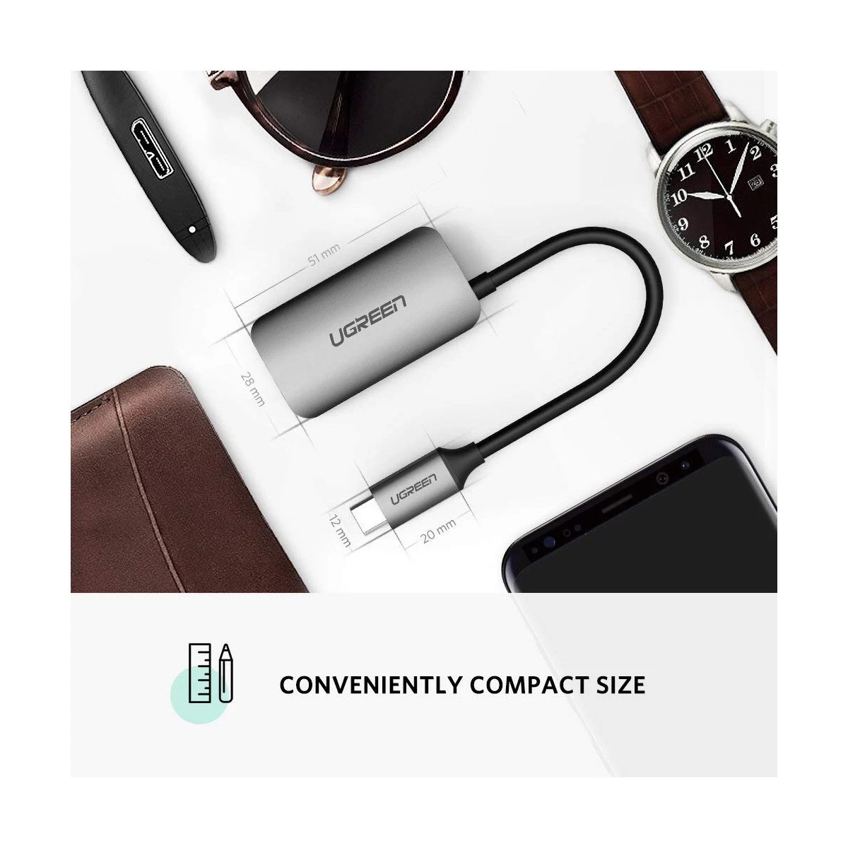 UGREEN Ugreen 50313 Type-C to HDMI Type-C Converter specifications
