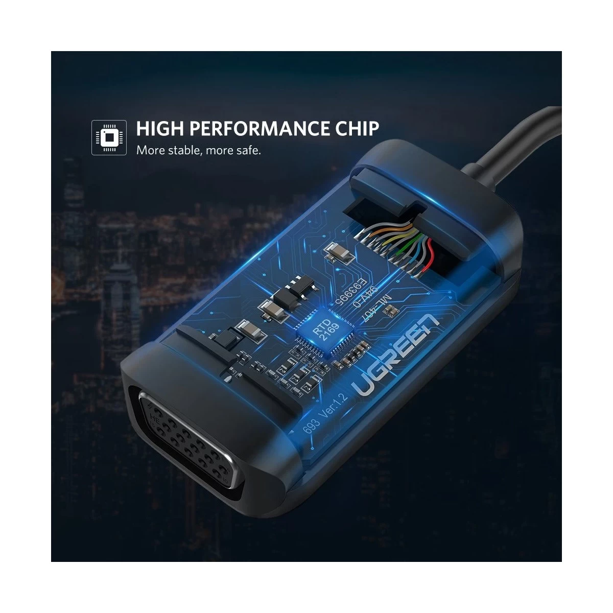 UGREEN Ugreen 50315 Type-C to VGA Converter Type-C Converter Best Price