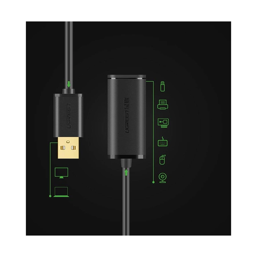 Ugreen US121 USB Type-A Male to Female Cable / Converter / HUB Price in BD