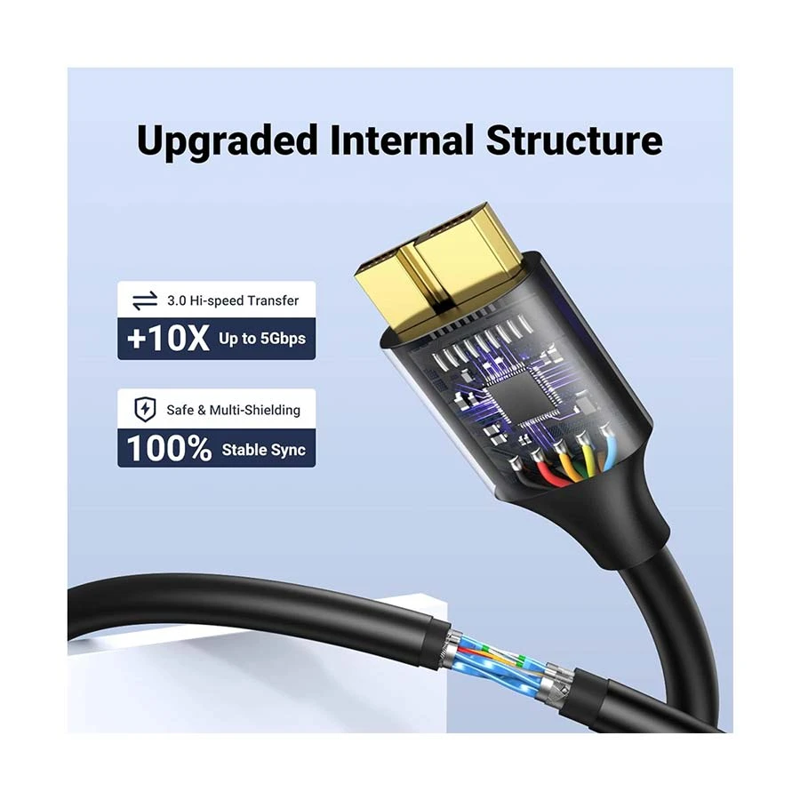 Ugreen US130 USB Male to Micro-B Cable / Converter / HUB specifications