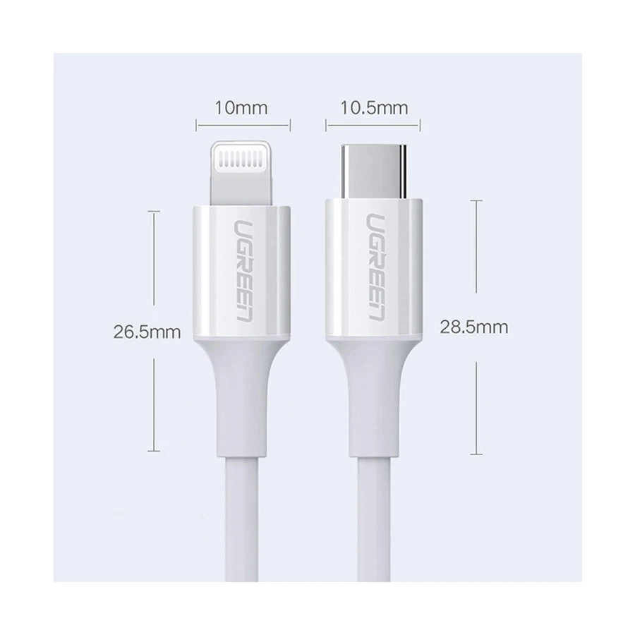 Ugreen US171 USB Type-C Male to Lightning USB Cable Best Price
