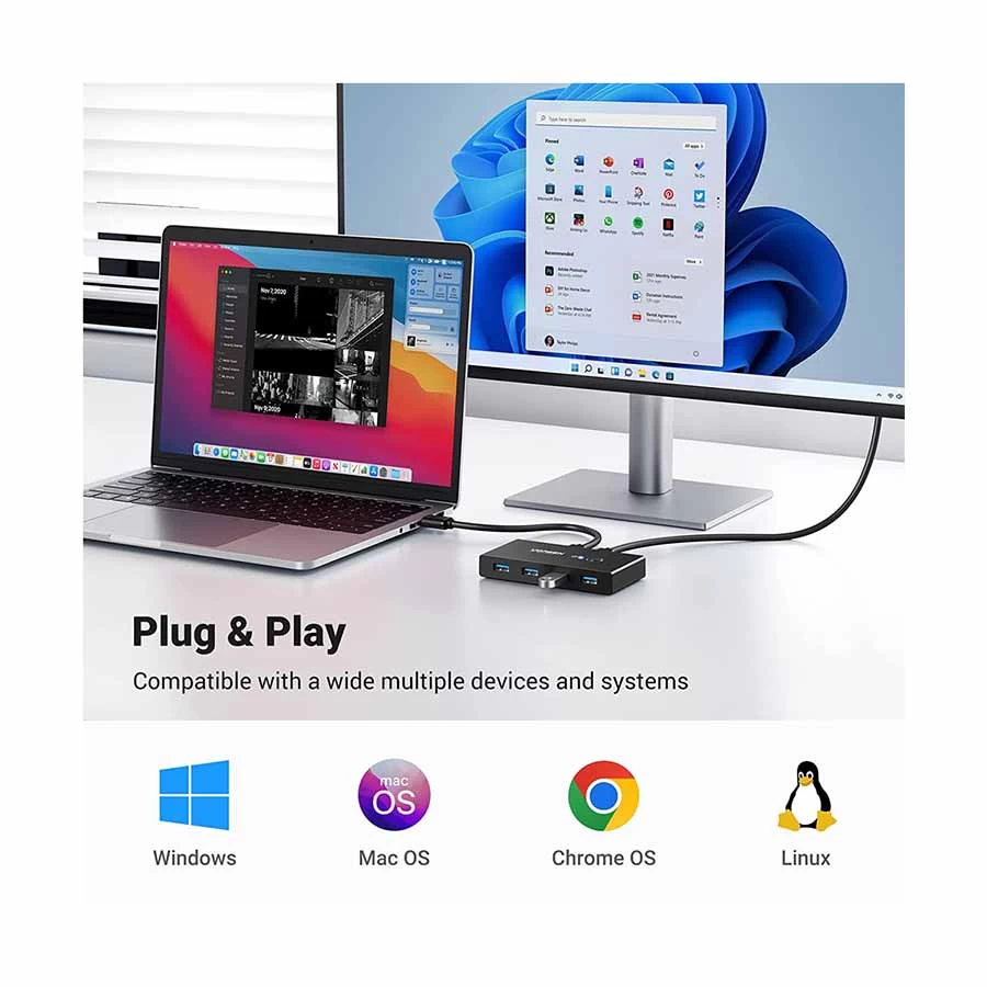 Ugreen US216 USB HUB Price in BD