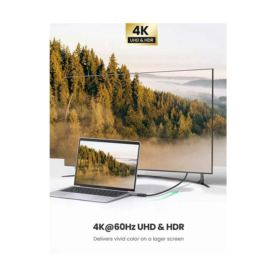 Ugreen US320 Type-C Male to HDMI Female Cable / Converter / HUB in BD