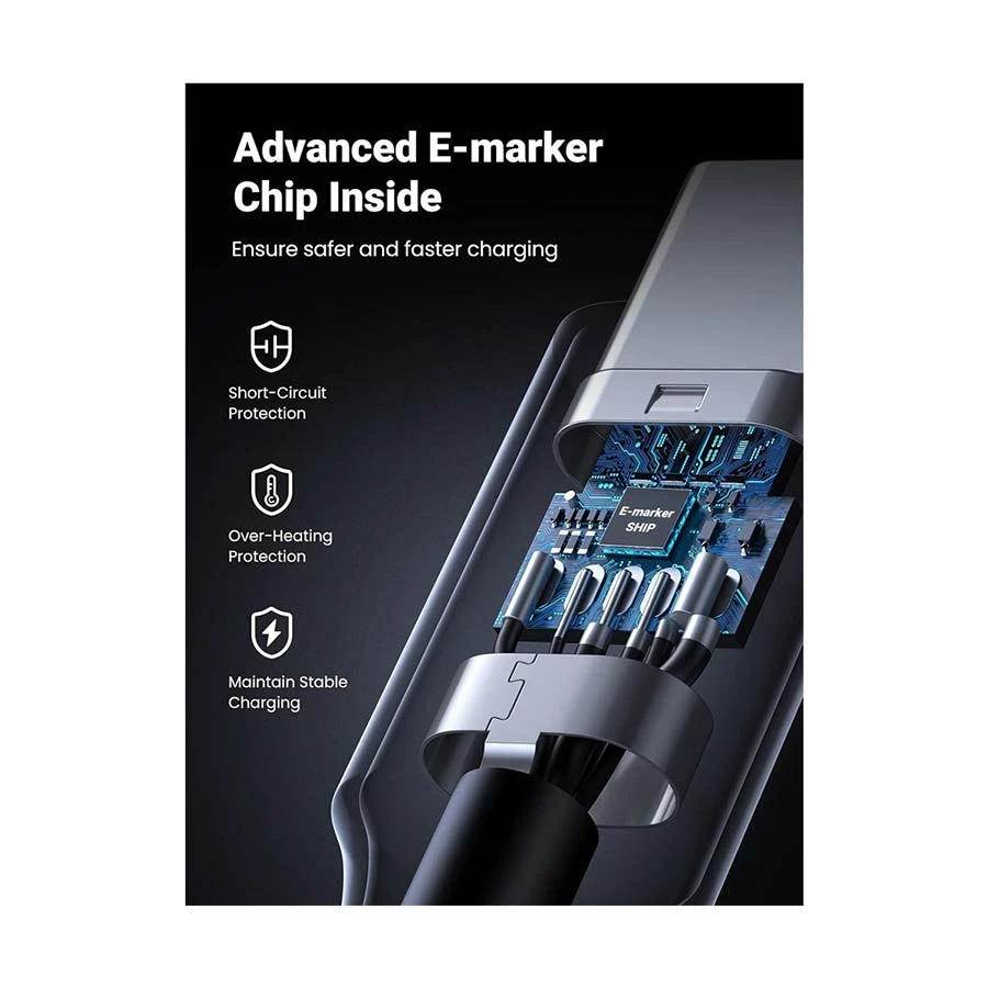 Ugreen US557 USB Type-C Male to Cable / Converter / HUB Price in Bangladesh