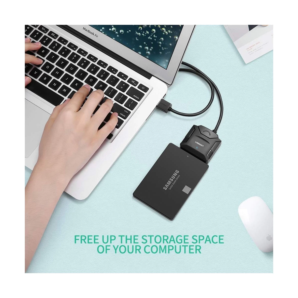 Ugreen 20627 USB to SATA Adapter USB Converter in BD
