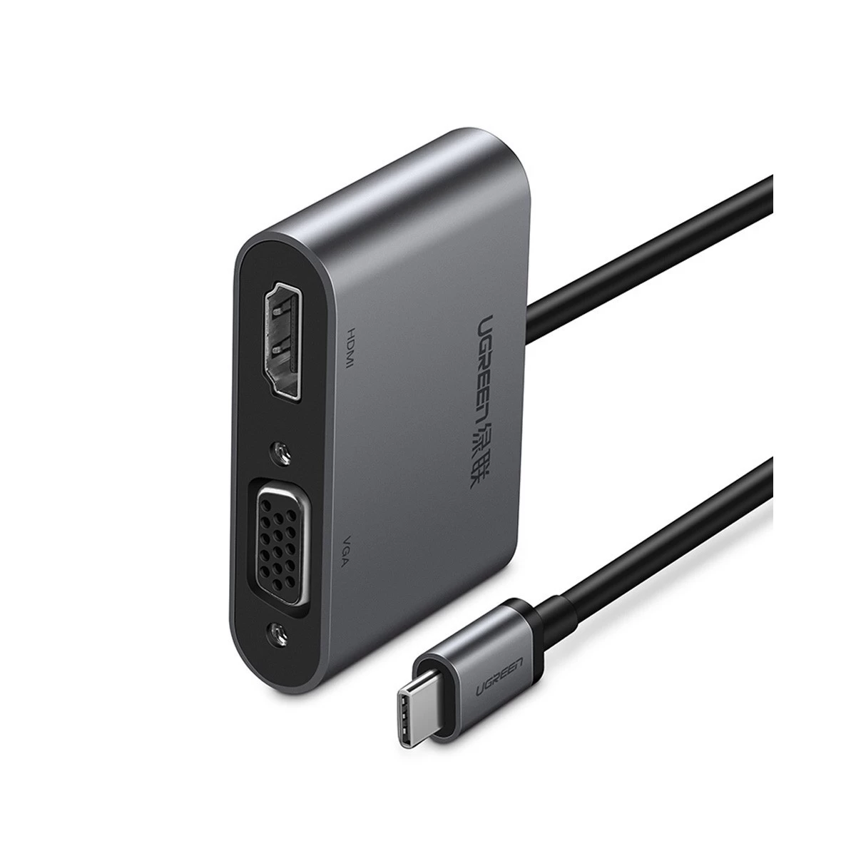 Ugreen 50505 Type-C to HDMI, VGA, USB 3.0 & Type-C Converter