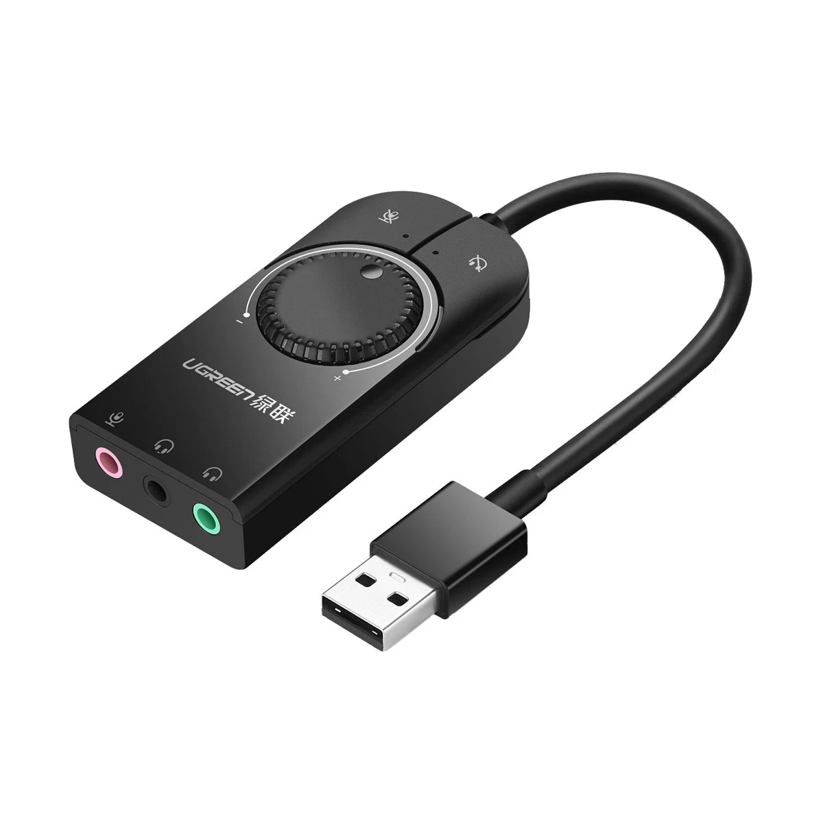 Ugreen CM129 USB to Tri 3.5mm USB Converter