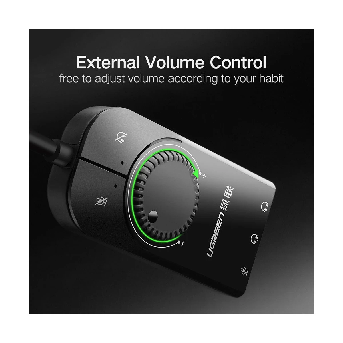 Ugreen CM129 USB to Tri 3.5mm USB Converter Price in Bangladesh